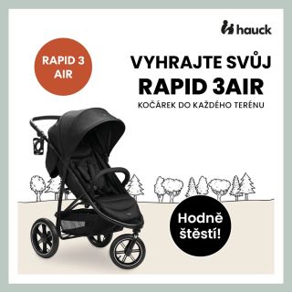🚨🎉 MEGA SOUTĚŽ! 🎉🚨 Chceš vyhrát legendární kočárek Rapid 3 Air od Hauck? 🍼✨ 👉 Tak tohle si nesmíš nechat ujít! 🔑 Podmínky...