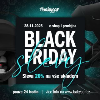🖤 BLACK FRIDAY SE BLÍŽÍ! 🖤 🔥 Připrav se na největší slevu roku bude trvat jen 24 HODIN! 🔥 🗓️ Už 28.11.2025 💣 -20 % na VŠE,...